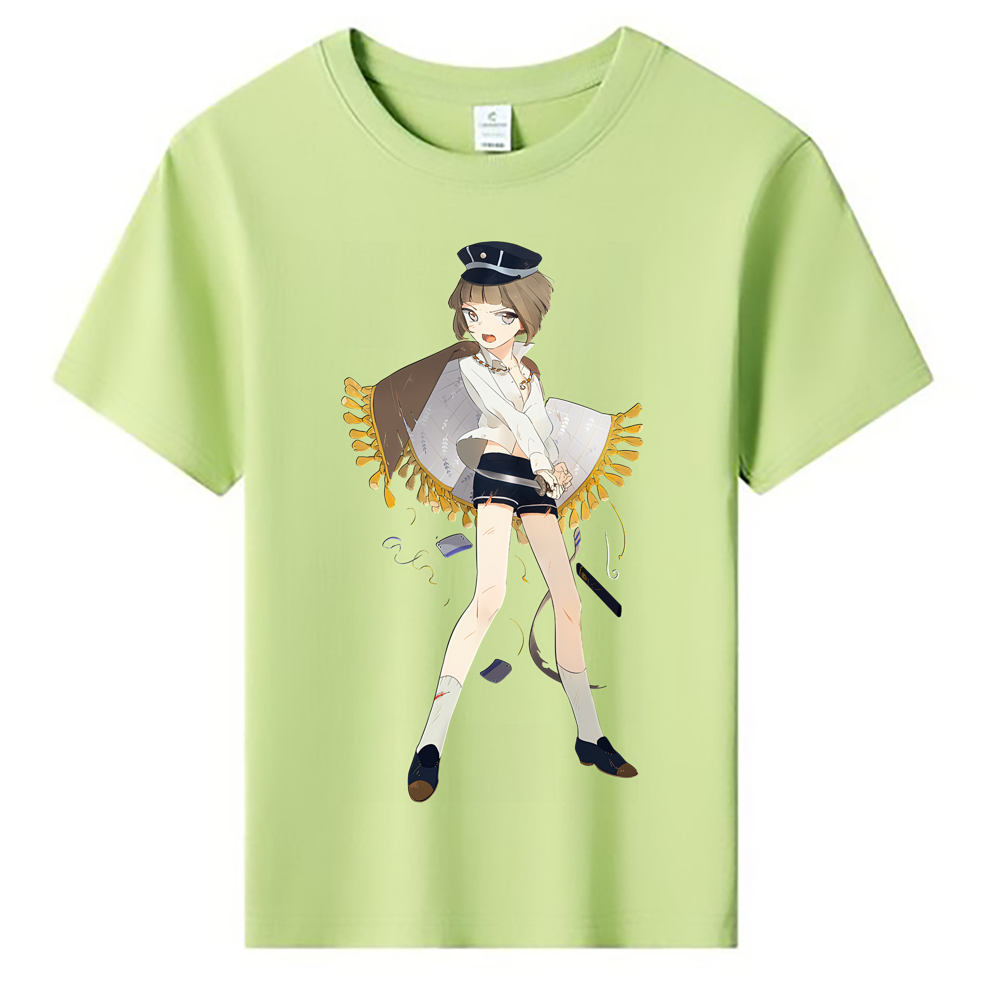 （画像用） 刀剣乱舞 Touken Ranbu 綿100％キッズTシャツ（フロントプリント）